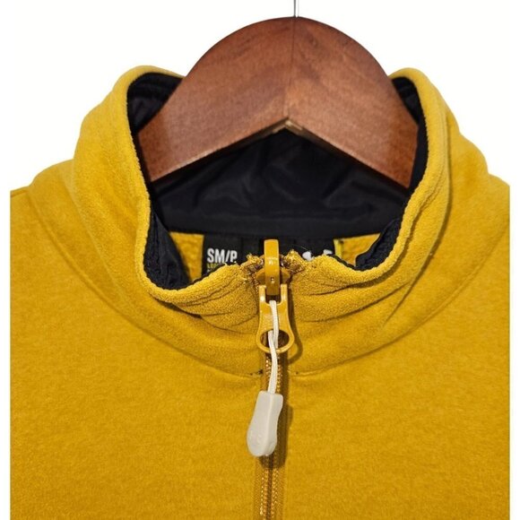 Under Armour Storm Mens Size Small Yellow Green Pockets Full Zip Sherpa Lined - Picture 3 of 13